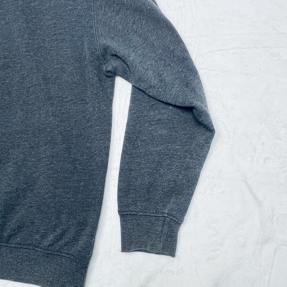 Burton Snowboards LS Pullover M Gray Hoodie Kangaroo Pocket Hoodie - Picture 14 of 16